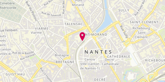 Plan de Pharmacie des Tanneurs, 14 Allée des Tanneurs, 44000 Nantes