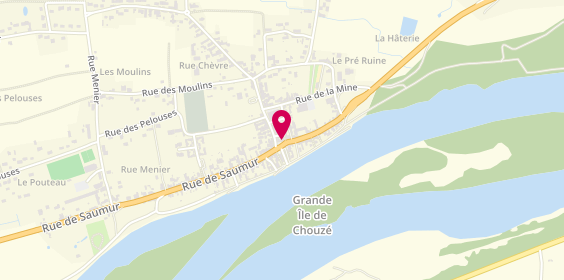 Plan de Doctipharma, 6 Place des Déportés, 37140 Chouzé-sur-Loire