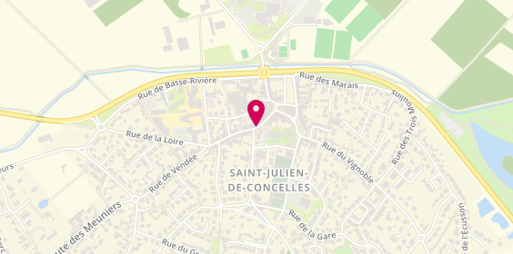 Plan de Pharmacorp, 20 Rue de Bretagne, 44450 Saint-Julien-de-Concelles