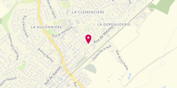 Plan de Grande Pharmacie Thouaré Centre, 21 Rue de Mauves, 44470 Thouaré-sur-Loire