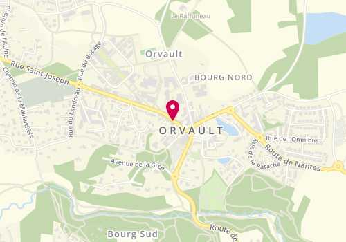 Plan de Pharmacie du Bourg d'Orvault, 10 Rue Robert le Ricolais, 44700 Orvault