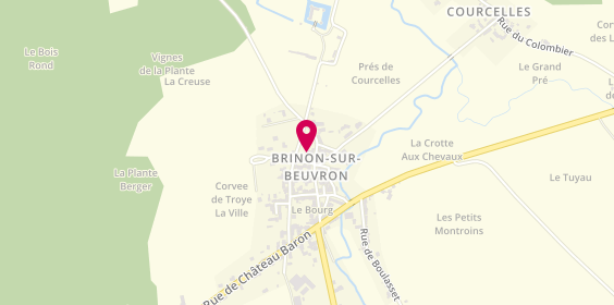 Plan de Pharmacie Bridonneau, Victor Guerreau
5 Rue Commandant, 58420 Brinon-sur-Beuvron