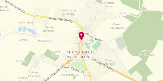 Plan de Pharmacie de Chateauneuf, Lieu-Dit Grande Rue, 58350 Châteauneuf-Val-de-Bargis