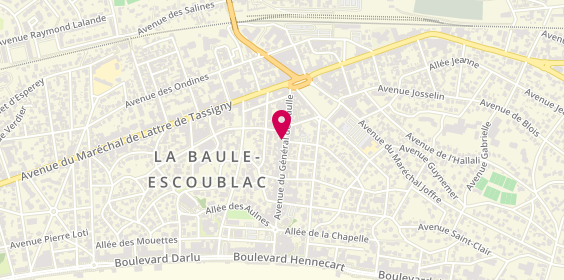 Plan de Pharmacie de Paris, 111 Avenue du Général de Gaulle, 44500 La Baule-Escoublac