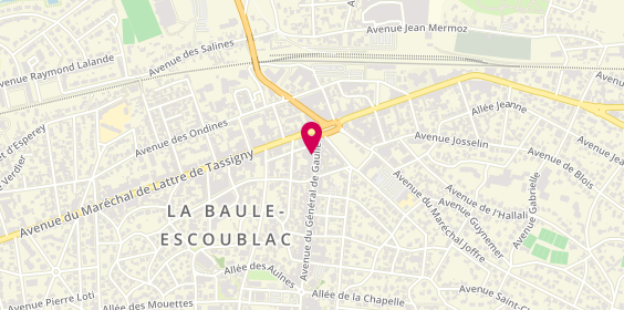 Plan de Pharmacie de la Victoire, 143 Avenue du Général de Gaulle, 44500 La Baule