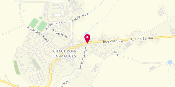 Plan de Pharmacie de Chaudron, Chaudron en Mauges
2 Place Chanoine Colonel Panaget, 49110 Montrevault-sur-Èvre