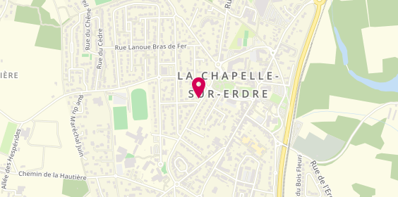 Plan de Pharmacie Marie Béliard, 8 Avenue des Noieries, 44240 La Chapelle-sur-Erdre