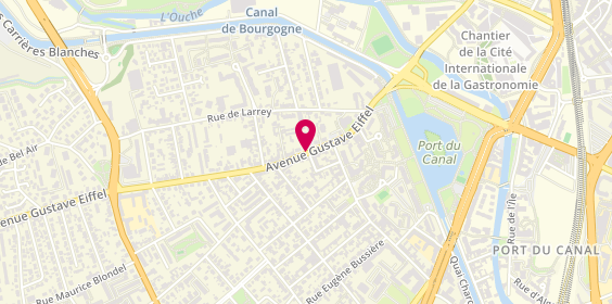 Plan de Pharmacie du Canal, 30 Avenue Eiffel, 21000 Dijon