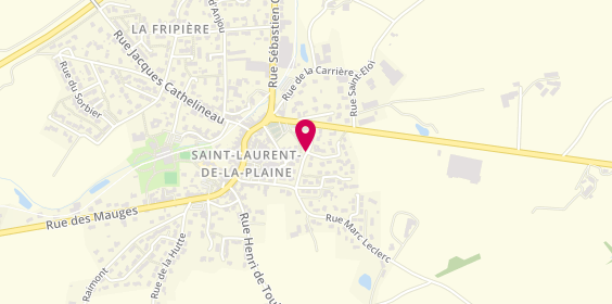 Plan de Pharmacie Laurentaise, Saint Laurent de la Plain
Rue des Mauges, 49290 Mauges-sur-Loire