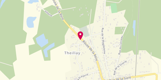 Plan de Pharmacie de Theillay, Route Rere, 41300 Theillay