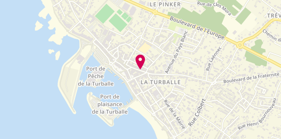 Plan de Pharmacie Gergaud, 39 Rue du Maréchal Leclerc, 44420 La Turballe