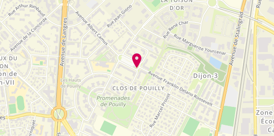 Plan de Pharm Upp, 23 Place Granville, 21000 Dijon