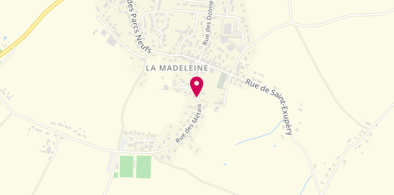 Plan de Pharmacie de la Madeleine, 8 Rue des Metais
"La Madeleine", 44350 Guérande