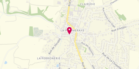Plan de Pharmacie des Mauges, Zone Industrielle Chevallerie, 49410 Mauges-sur-Loire