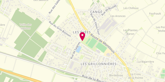 Plan de Pharmacie Rouillard, 59 Rue de Tours, 37270 Saint-Martin-le-Beau
