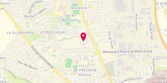 Plan de Pharmacie du Bois Jauni, Centre Centre Commercial du Bois Jauni
50 Rue Pierre de Coubertin, 44150 Ancenis-Saint-Géréon
