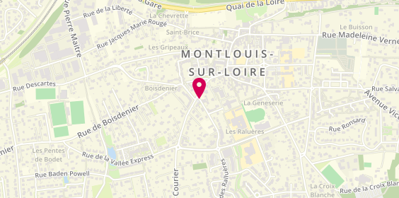 Plan de Pharmacie Centrale de Montlouis, 1 Rue du Senateur Belle, 37270 Montlouis-sur-Loire