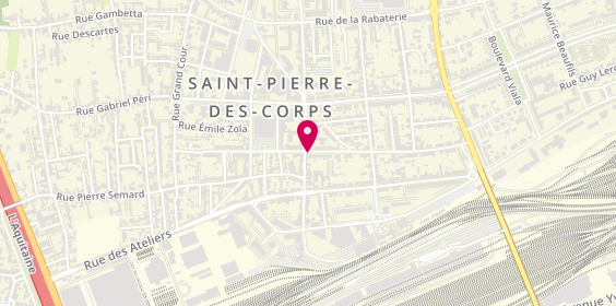 Plan de Pharmacie Darques, 193 Avenue Honoré de Balzac, 37700 Saint-Pierre-des-Corps