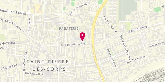 Plan de Pharmacie de Saint-Pierre, Centre Commercial la Rabaterie, 37700 Saint-Pierre-des-Corps