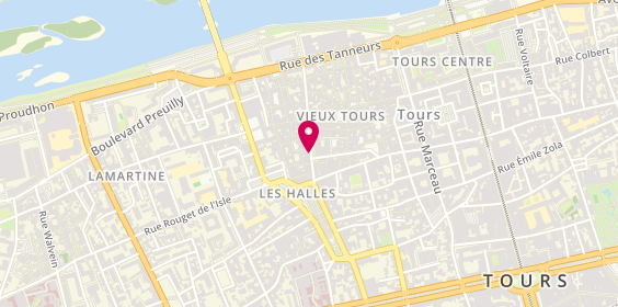 Plan de Lafayette, 37 Place du Grand Marché, 37000 Tours