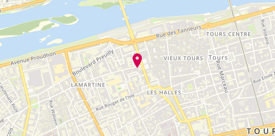 Plan de Pharmacie Boussinesq, 9 Place de la Victoire, 37000 Tours
