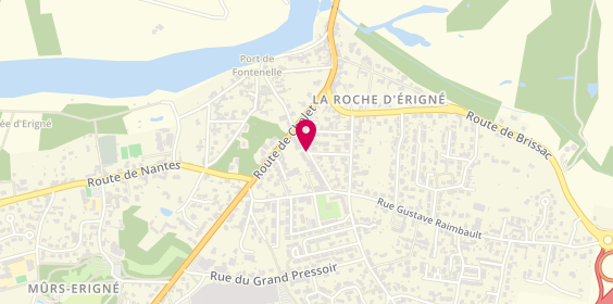 Plan de Pharmacie du Louet, 1 Rue Roger Naud, 49610 Mûrs-Erigné
