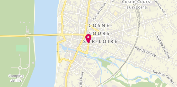 Plan de Pharmacie Centrale, 27 Bis Boulevard de la Republique, 58200 Cosne-Cours-sur-Loire