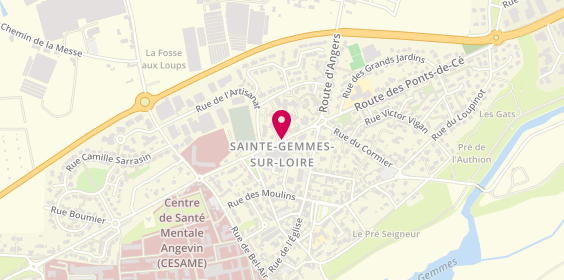 Plan de Giphar, 9 Route de Bouchemaine, 49130 Sainte-Gemmes-sur-Loire