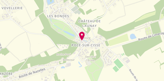 Plan de Pharmacie Deboeuf, 9 Route de Saint Ouen Les Vignes, 37530 Pocé-sur-Cisse