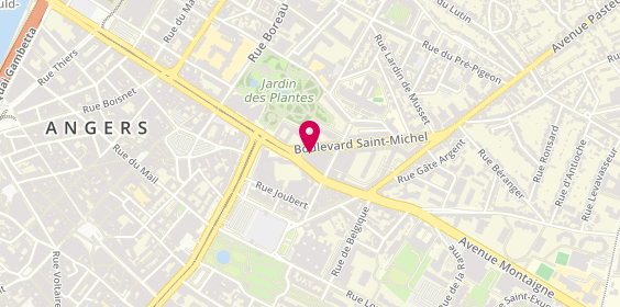 Plan de Pharmacie des Plantes, 28 Boulevard Saint Michel, 49100 Angers
