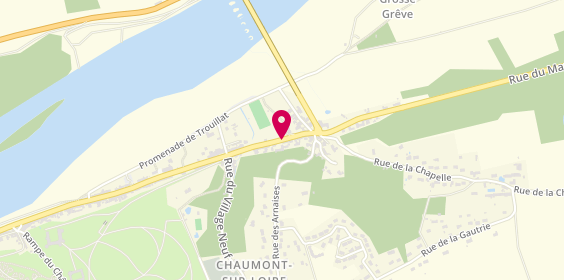 Plan de Pharmacie de Chaumont Sur Loire, 24 Rue du Marechal Leclerc, 41150 Chaumont-sur-Loire