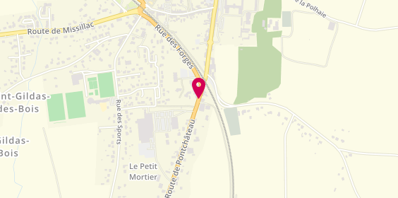 Plan de Pharmacie Masek, 6 Route de Pontchateau, 44530 Saint-Gildas-des-Bois