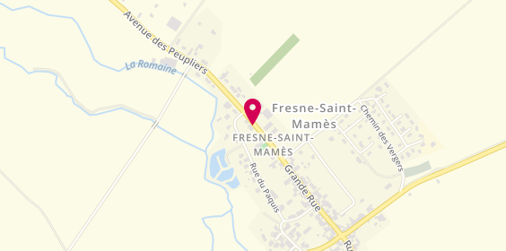 Plan de Pharmacie Blandin, 49 Grande Rue, 70130 Fresne-Saint-Mamès
