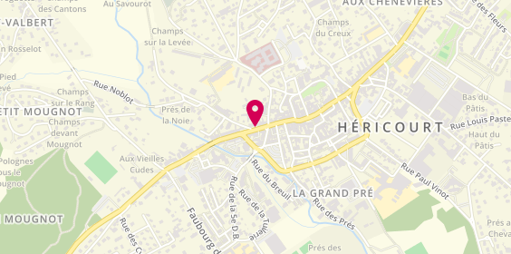Plan de EURL Drapier-Heckenauer, 8 Rue Marechal Lattre de Tassigny, 70400 Héricourt