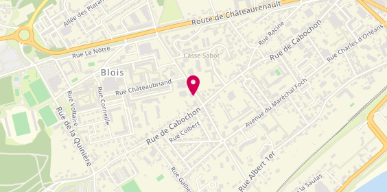 Plan de Pharmacie de la Quinière, 37 avenue du Maréchal Juin, 41000 Blois