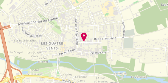 Plan de Pharmacie du Centre, 9 promenade de l'Hôtel de Ville, 41350 Vineuil