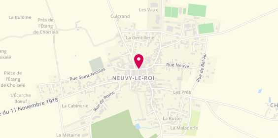 Plan de Pharmacie de Neuvy, 8 Grande Rue, 37370 Neuvy-le-Roi