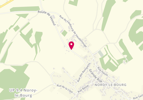 Plan de Pharmacie de Noroy, 4 Bis Route de Vesoul, 70000 Noroy-le-Bourg
