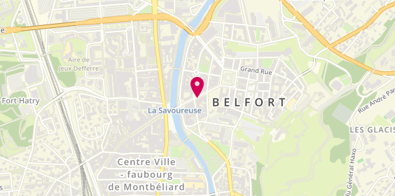 Plan de Pharmacie Carnot, 6 Boulevard Carnot, 90000 Belfort