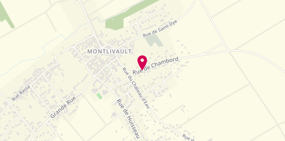 Plan de Pharmacie de la Salamandre, 47 Route de Chambord, 41350 Montlivault
