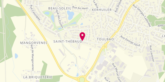 Plan de Pharmacie du Loc, Zone Aménagement de Saint Thebaud
2 Rue Francois Tanguy Prigent, 56890 Saint-Avé
