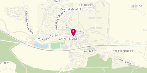 Plan de Pharmacie de Saint Nolff, 3 Rue des Lavandieres, 56250 Saint-Nolff