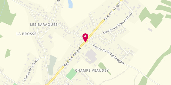 Plan de Pharmacie Fagot-Aubry, 42 Rue des Vosges, 70200 Saint-Germain