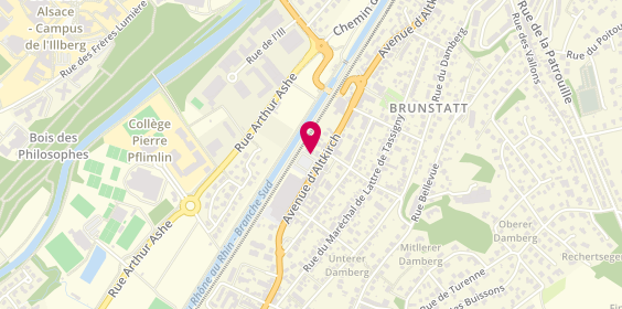 Plan de Pharmavie, 298 Avenue d'Altkirch, 68350 Brunstatt-Didenheim