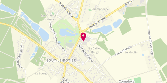 Plan de Pharmacie du Bourg, 11 Zone Aménagement de la Poterie, 45370 Jouy-le-Potier