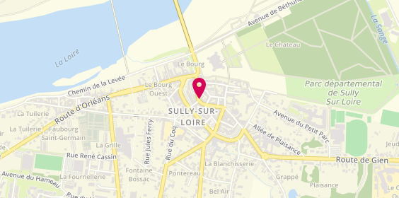Plan de Giropharm, 21 Rue du Grand Sully, 45600 Sully-sur-Loire