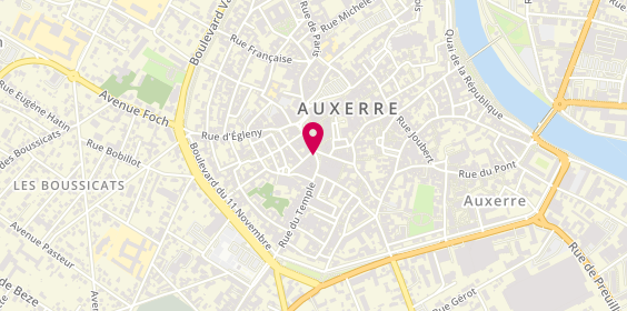 Plan de Pharmacie Principale, 14 Place Charles Surugue, 89000 Auxerre