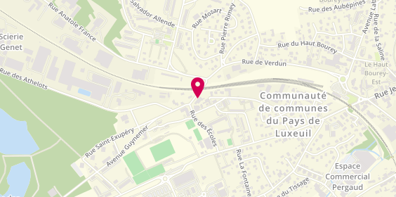 Plan de Pharmacie du Stade, 1 avenue Guynemer, 70300 Luxeuil-les-Bains