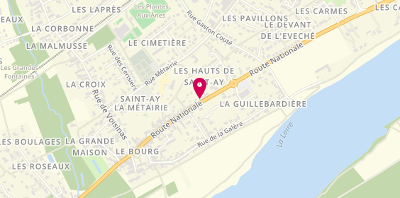 Plan de Pharmacie Lenglet, 17 Ter Route Nationale, 45130 Saint-Ay