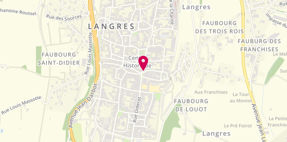 Plan de Pharm Upp, 1 Place Diderot, 52200 Langres